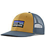 Patagonia P-6 Logo Trucker - cappellino, Yellow/Blue