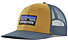 Patagonia P-6 Logo Trucker - Schirmmütze, Yellow/Blue