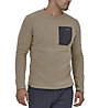 Patagonia R1 Air - felpa - uomo, Brwon/Grey