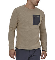 Patagonia R1 Air - felpa - uomo, Brwon/Grey