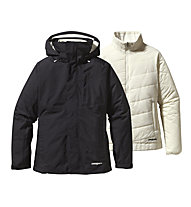 Patagonia 3 in 1 Snowbelle Jacket - Giacca donna, Black/Raw Linen