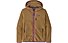 Patagonia Retro Pile Hoody - giacca in pile con cappuccio - donna, Brown/Pink