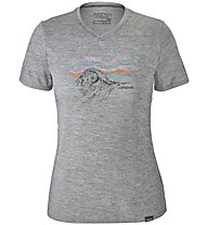 Patagonia Ws Capilene Daily - T-Shirt Wandershirt kurzärmelig - Damen, Grey