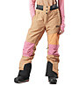Picture Seen W - pantaloni da sci - donna, Light Brown/Pink/Orange
