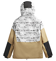 Picture Stone Printed M - giacca snowboard - uomo, Light Brown/White/Black