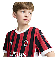 Puma AC Milan 24/25 Home Jr - maglia calcio - bambino, Red/Black