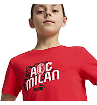 Puma AC Milan Football Culture Jr - maglia calcio - bambino, Red