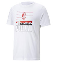 Puma AC Milan FtblCore - maglia calcio - uomo, White/Red