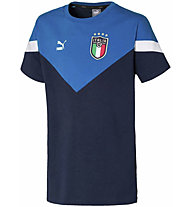 Puma FIGC Italia Iconic MCS Jr - maglia calcio - bambino, Blue