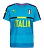 Puma FIGC Kids Italia Training Jersey - maglia calcio Italia bambino, Blue/Yellow