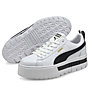 Puma Mayze Lth - Sneakers - Damen, White/Black
