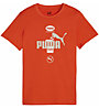 Puma Power Graphic Jr - T-shirt - ragazzo, Orange