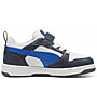 Puma Rebound V6 Jr - Sneakers - Jungs, Blue/White