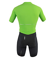 Q36.5 Dottore Skinsuit - Komplet Bike - Herren, Black/Green