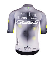 Q36.5 Pro Cycling Team - Fahrradtrikot - Herren, Grey/Yellow