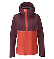 Rab Downpour Eco - giacca trekking - donna, Orange/Red