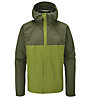 Rab Downpour Eco - giacca trekking - uomo, Green/Dark Green