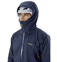 Rab Downpour Plus 2.0 - Hardshelljacke - Herren, Dark Blue