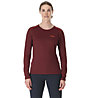 Rab Force LS Tee W - Funktionsshirt - Damen, Dark Red