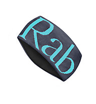 Rab Knitted Logo - fascia paraorecchie, Grey/Blue