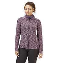 Rab Maze - felpa in pile con cappuccio - donna, Violet