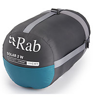 Rab Solar 2 Wmns - Schlafsack, Light Blue