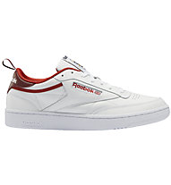 Reebok Club C 85 - sneakers - uomo, White/Red