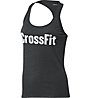 Reebok Crossfit F.E.F Grafic - Top fitness - donna, Black