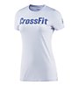 Reebok Crossfit Speedwick F.E.F. - T-shirt fitness - donna, White
