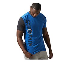 Reebok One Series Breeze SS T-Shirt Männer, Blue Sport