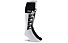 Reebok One Series Unisex Enginered Knee Socks Calzini lunghi fitness, White/Black