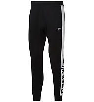 Reebok TE Linear Logo Jogger - Fitnesshosen - Herren, Black