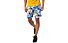Reebok WOR Moonshift Board - pantaloni corti fitness - uomo, Light Blue/Yellow/White