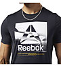 Reebok Workout Ready ActiveChill Graphic - T-Shirt - Herren, Black