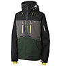 Rehall Halox-R - giacca sci freeride e snowboard - uomo, Black/Dark Green