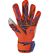 Reusch Attrakt Solid FS Junior - guanti da portiere - bambino, Orange/Blue
