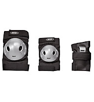 Roces Junior Extra Pack - Schützer Set, Black/Grey