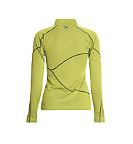 Rock Experience Infinity 1/2 Zip maglia manica lunga donna, Lime Punch