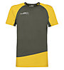 Rock Experience Merlin Ss M - T-shirt - uomo, Brown/Yellow