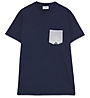 Roy Rogers Pkt Vint. Stripe Candy - T-shirt - uomo, Dark Blue 