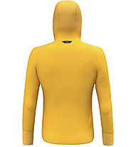 Salewa Agner Pl M Hoodie - giacca in pile - uomo, Yellow/Black/Orange