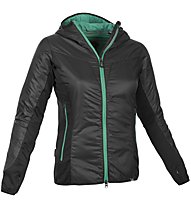 Salewa Area - giacca con cappuccio sci alpinismo - donna, Black