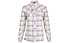 Salewa Fanes Flannel 4 Pl - camicia maniche lunghe - donna, White/Rose