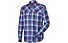 Salewa Fanes Flannel Pl M L/S Srt langärmeliges Herrenhemd, Blue