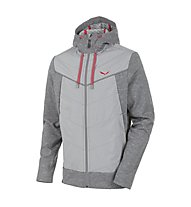 Salewa Fanes Hybrid - giacca con cappuccio trekking - uomo, Grey