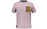 Salewa Fanes Secret Art Merino M - T-shirt - uomo, Light Pink/Brown