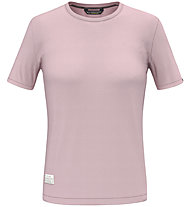 Salewa Fanes Secret Art Merino W - T-shirt - donna, Pink