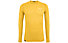 Salewa Pedroc 2 Dry Long Sleeve - Herren- Langarmshirt, Yellow/White