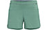 Salewa Pedroc 2 DST - pantaloni corti trail running - donna, Green/Grey