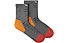 Salewa Pedroc Am W Qrt - kurze Socken - Damen, Grey/Orange/Red